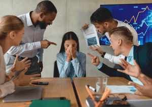 Company culture mismatch illustration